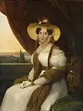Copie, par Marie-Amélie Cogniet, d'Adélaïde d'Orléans (A. de Creuse)