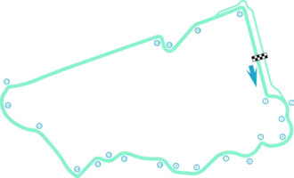 Tracé de la course