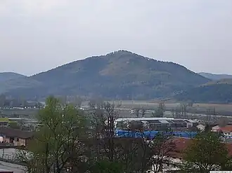 Vue de la colline.