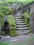 Escaliers, vue d'en bas