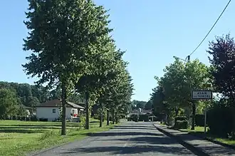 Entrée du village.