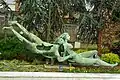 Adam et Eve, bronze (en) d'Oscar Stonorov&nbsp;(en), Hopkinson House, Washington Square, Philadelphie, Pennsylvanie (États-Unis), 1962.