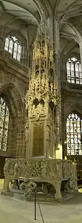 Adam Kraft, tabernacle de l'église Saint-Laurent de Nuremberg.