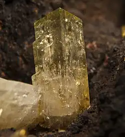 Monocristal- Mine d'Ojuela, Mexique (1 cm)
