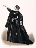 Dans le personnage de Marie Stuart dans  Maria Stuart de Friedrich von Schiller.