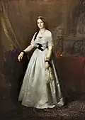 La princesse d'Anhalt-Dessau (1850 ?).
