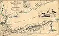 Carte du golfe d'Aden, 1860