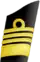 Insigne de Am porté sur l'uniforme de mess