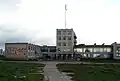 Maison de la culture, salle de sport, bureau de poste et succursale de la Sberbank