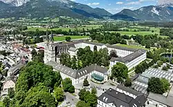 Vue de l'ensemble de l'abbaye d'Admont