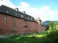 Vue de l'aile sud.