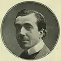 Le dramaturge Adrià Gual (ca), photographie publiée dans le no 84 de la revue Mercurio le 1er novembre 1908.