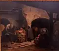 Chasseurs dans une auberge.