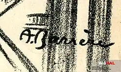 signature d'Adrien Barrère