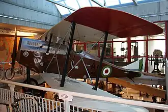 Vue de l'avion.