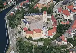 Château de Bernbourg&nbsp;(de), siège de la maison depuis 1138