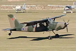 Description de l'image Aermacchi AM-3C Bosbok at Bundaberg Airport Vabre.jpg.