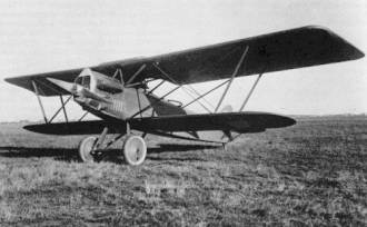 Vue de l'avion.