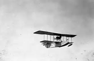 Vue de l'avion.