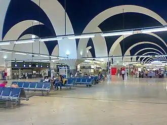 Aéroport de Séville,hall principal.