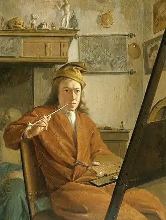 Aert Schouman vers 1730