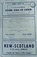 Affiche Gala de Catch