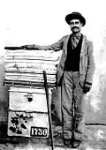 Vendeur de tissu à Rio de Janeiro, 1895.