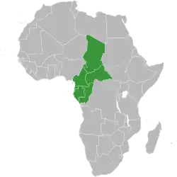 Drapeau de la CEMAC