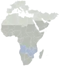 Afrique tropicale du sud.