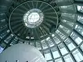 La coupole de verre et d'acier de la tour Glòries