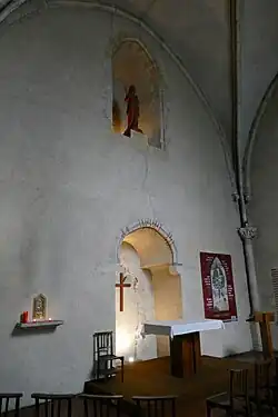 L'intérieur.