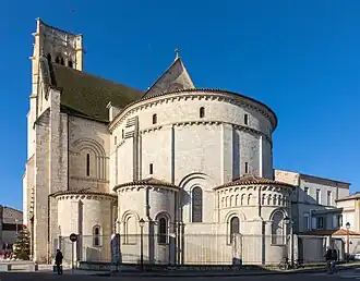 L'abside romane.