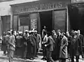 Soupe populaire offerte aux chômeurs en 1932