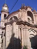L'église Sainte Marta.