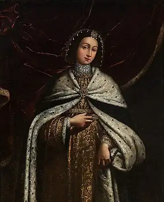 Tableau anonyme représentant Pierre de Savoie selon la mode du XVIIIe siècle.