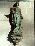 Sainte Agnès.