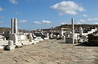 Vue de l'agora.