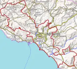Carte topographique