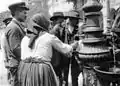 Un point d'eau à Lisbonne, 1910.
