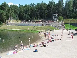 Plage d'Ahvenisto.