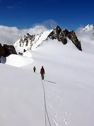 Vue depuis le nord.