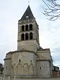 Le chevet, vue nord-est (déc.&nbsp;2009)