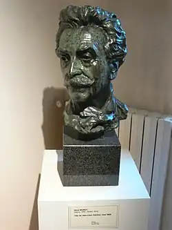 Tête de Jean-Léon Gérôme (vers 1909), Vesoul, musée Jean-Léon Gérôme.