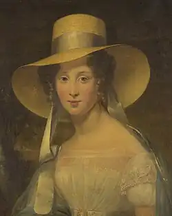 Portrait d'une jeune dame, 1825, collection privée.