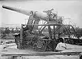 Une pièce d'artillerie du fort.