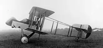 Vue de l'avion.