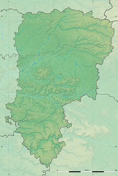 Voir sur la carte topographique de l'Aisne
