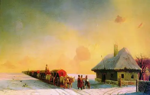 Ivan Aïvazovski, Tchoumaks dans la Petite Russie