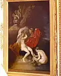 Femmes au bain par Caspar Netscher