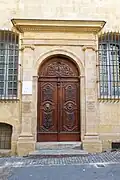 Porte de l'Hôtel d'Estienne-de-Saint-Jean.